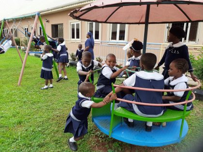 Pupils at Play Ground